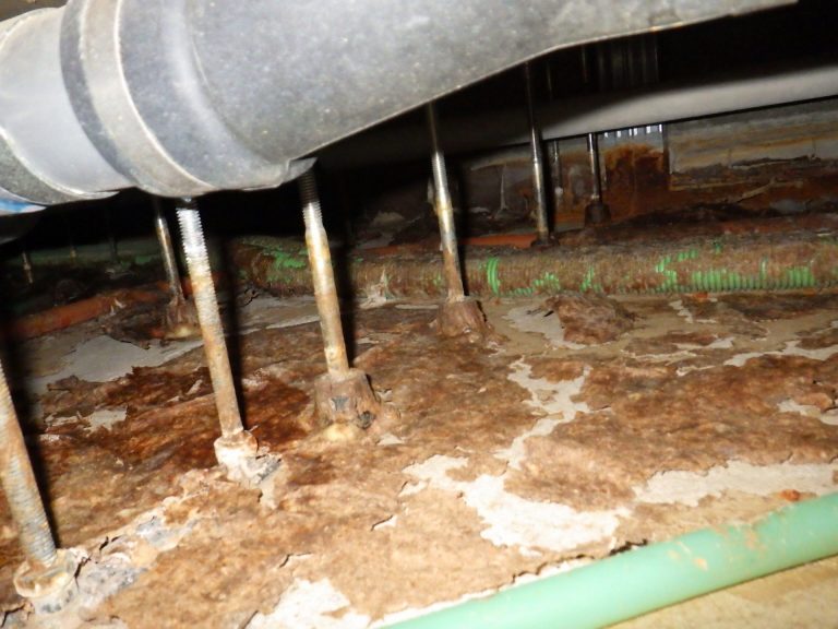 中古マンションインスペクション現場事例　～床下の水漏れ・不具合